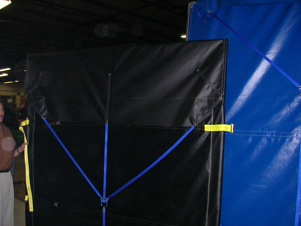 USPS Security Curtain Assembly and Installation Instructions